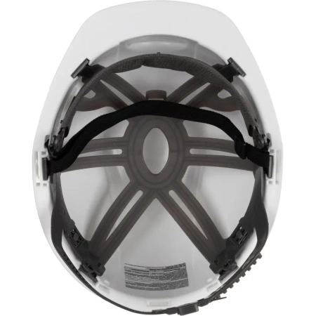 Каска защитная TOPFORT Стандарт 101 белая с ленточным механизмом