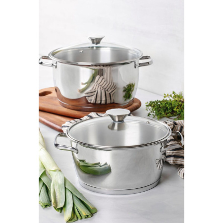 Кастрюля Tramontina Allegra 5.67 л нержавеющая сталь с крышкой