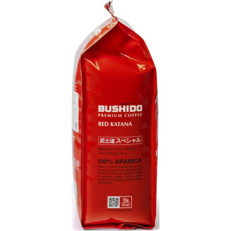 Кофе в зернах Bushido Red Katana 100% арабика 227 г