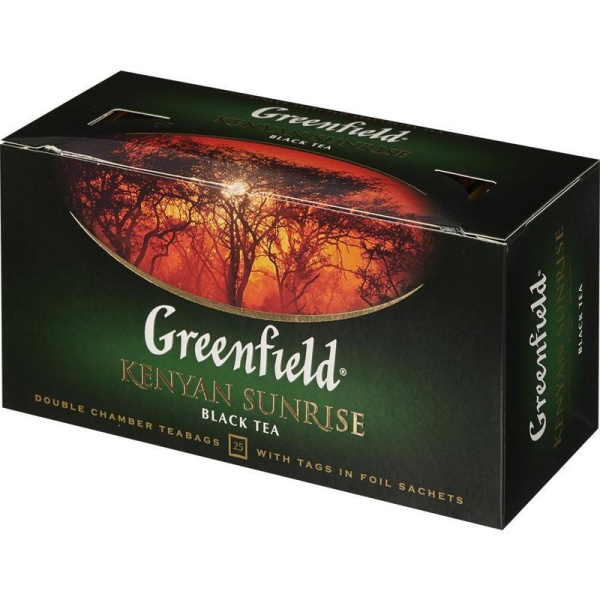 Чай черный Greenfield Kenyan Sunrise 25 пакетиков