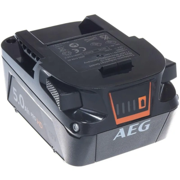Аккумулятор  AEG L1850SHD (18 В, 5 Ач, Li-ion, 4935478860)