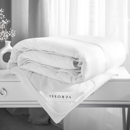 Одеяло Verossa Шелк 200х220 см стеганое с кантом белое (790491)