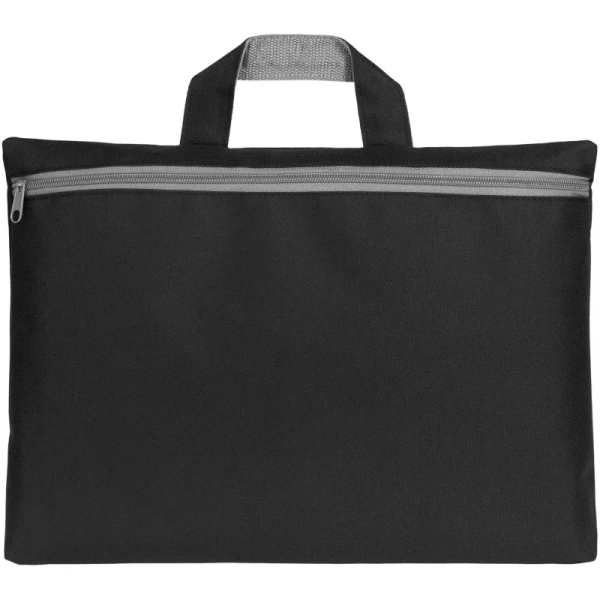 Сумка-папка для документов из полиэстера черная (5295.30)