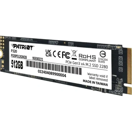SSD накопитель Patriot Memory P320P512GM28 512 ГБ