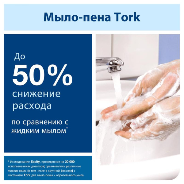 Диспенсер для мыла-пены сенсорный Tork Intuition S4 металл 1 л