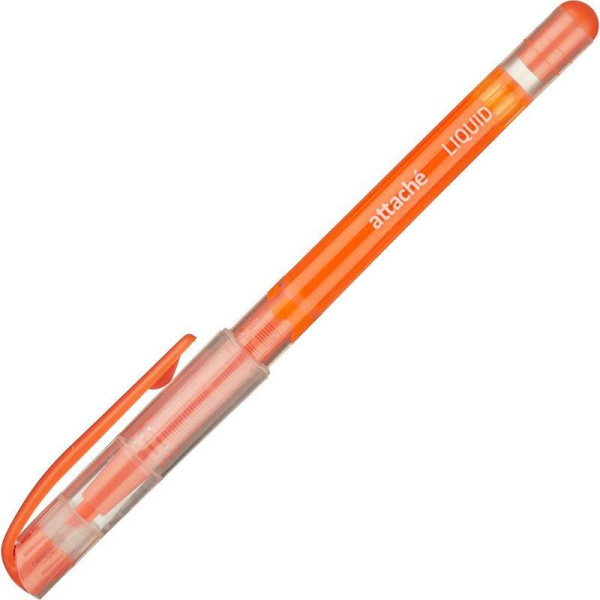 Текстовыделитель Attache Liquid оранжевый (толщина линии 1-4 мм)