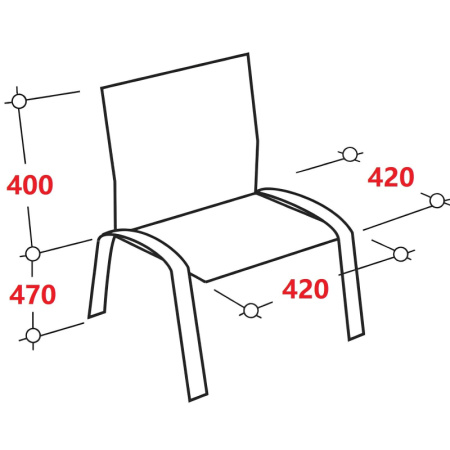 Стул обеденный Комус Мебель Felicita изумруд (ткань, металл)