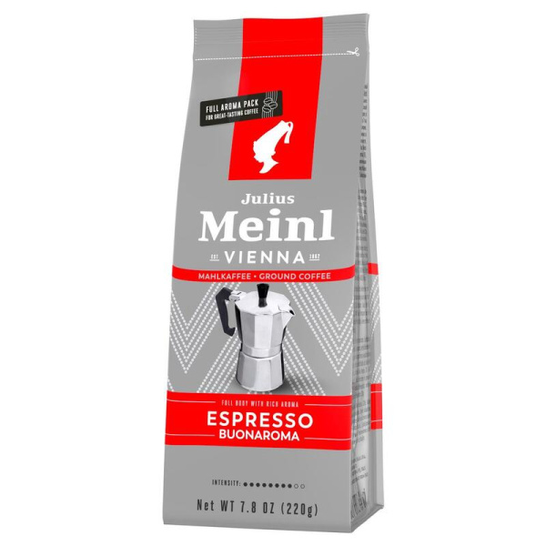 Кофе молотый Julius Meinl Espresso Buonaroma 220 г (вакуумная упаковка)