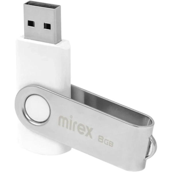 Флешка USB 2.0 8 ГБ Mirex Swivel (13600-FMUSWT08)