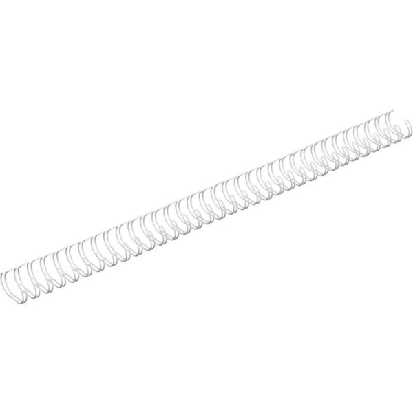 Пружины для переплета металлические ProMega Office 3:1 14,3 мм белые 34 кол