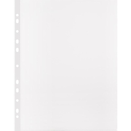 Файл-вкладыш ЭКО А4 35 мкм гладкий прозрачный 100 штук в упаковке