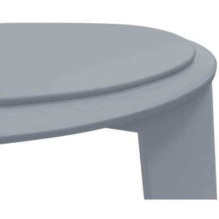 Стул для столовых SHT-S111-P серый (пластик)