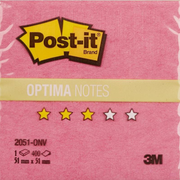 Стикеры Post-it 51х51 мм Зима 400 листов