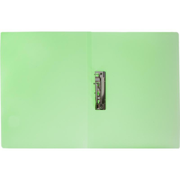 Папка с зажимом Attache Neon А4 0.5 мм салатовая до 120 листов
