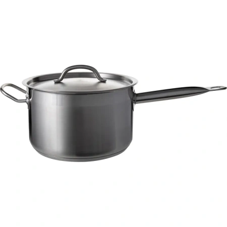 Сотейник 23.5 см нержавеющая сталь с крышкой