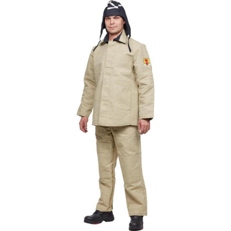 Костюм сварщика брезентовый летний хаки (размер 60-62, рост 182-188)