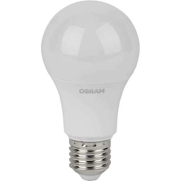 Лампа светодиодная Osram 6.5 Вт E27 (А, 3000 К, 560 Лм, 220 В,  4058075670686)