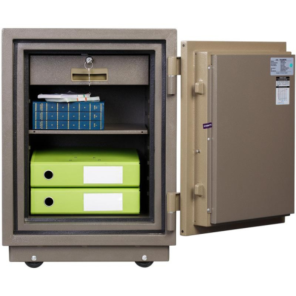 Сейф огнестойкий Valberg FRS-66 TEL с трейзером (ключевой и электронный  замок)