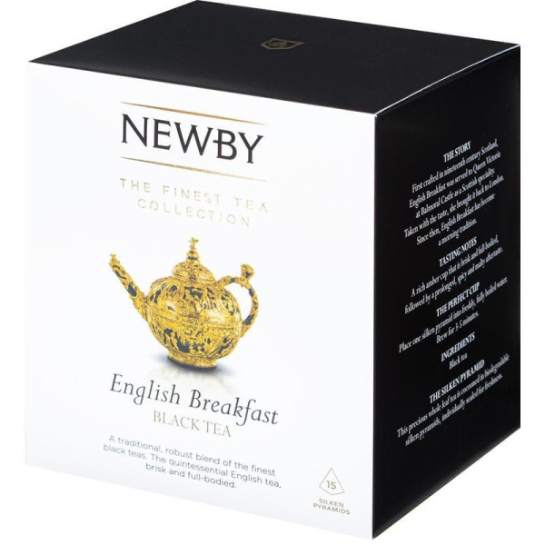 Чай Newby English Breakfast черный 15 пакетиков