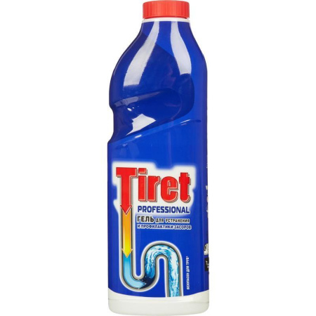 Средство для прочистки труб Tiret гель 1 л