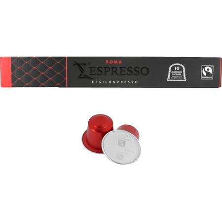 Кофе в капсулах для кофемашин Epsilonpresso Roma (10 штук в упаковке)