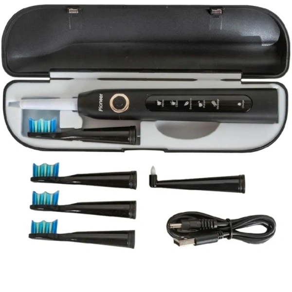 Электрическая зубная щетка Pioneer TB-1011 черная (4897123476364)