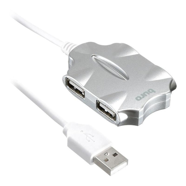 Разветвитель USB Buro BU-HUB4-0.5-U2.0-Candy