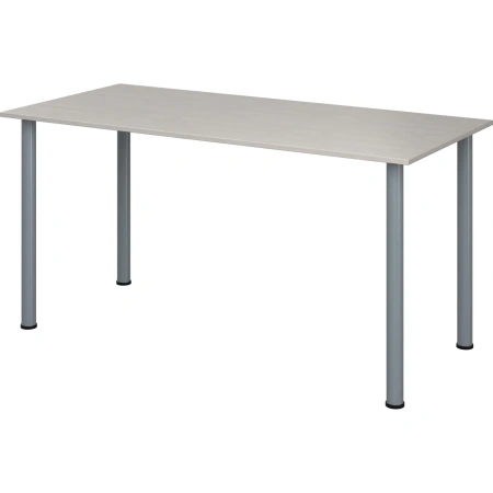 Стол обеденный Комус Мебель МДС (дуб шамони  светлый, серый)