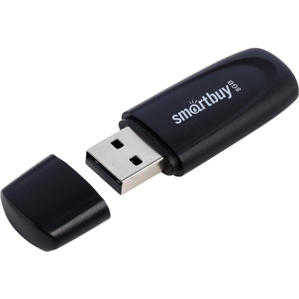 Флешка USB 2.0 8 ГБ SmartBuy Scout (SB008GB2SCK)