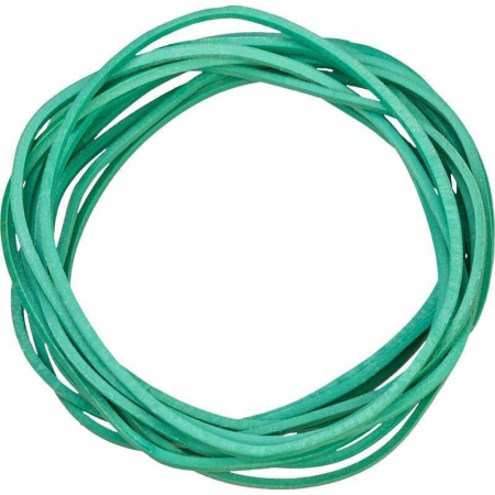Резинка банковская 1000 г (диаметр 60 мм, толщина 1.5 мм, зеленая)