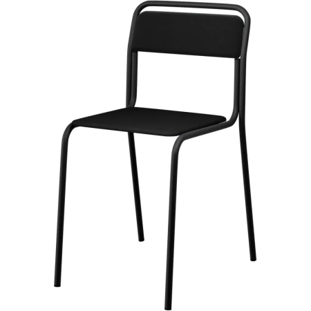 Стул Аскона СМ 7/7-02 черный (ткань, металл)