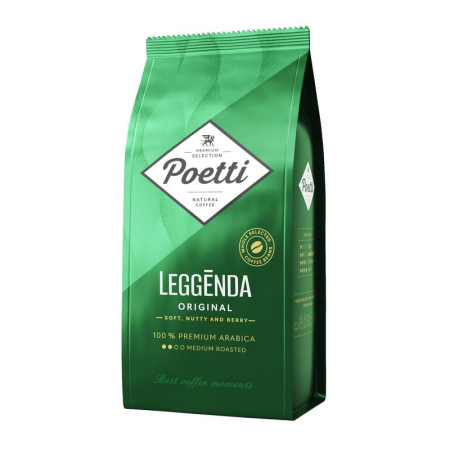 Кофе в зернах Poetti Leggenda Original 100% арабика 1 кг Кофе в зернах Poetti Leggenda Original 100% арабика 1 кг