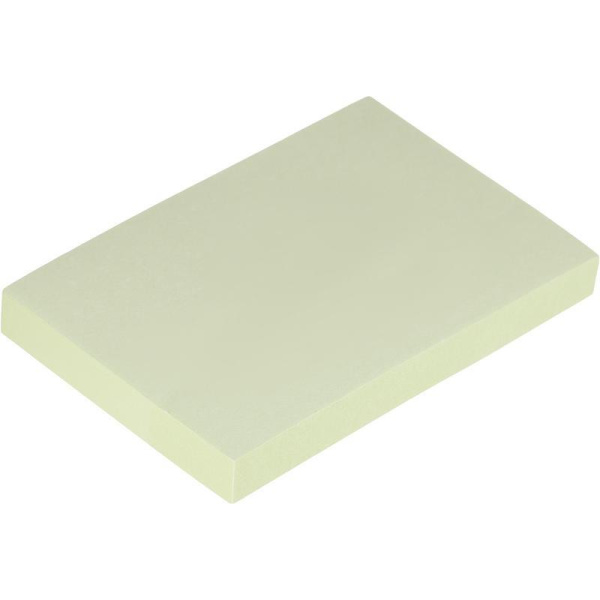 Стикеры Attache Economy 76x51 мм пастельный зеленый (1 блок, 100 листов)