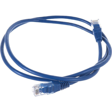 Патч-корд витая пара TWT TWT-45-45-1.0-BL cat 5e 1 м