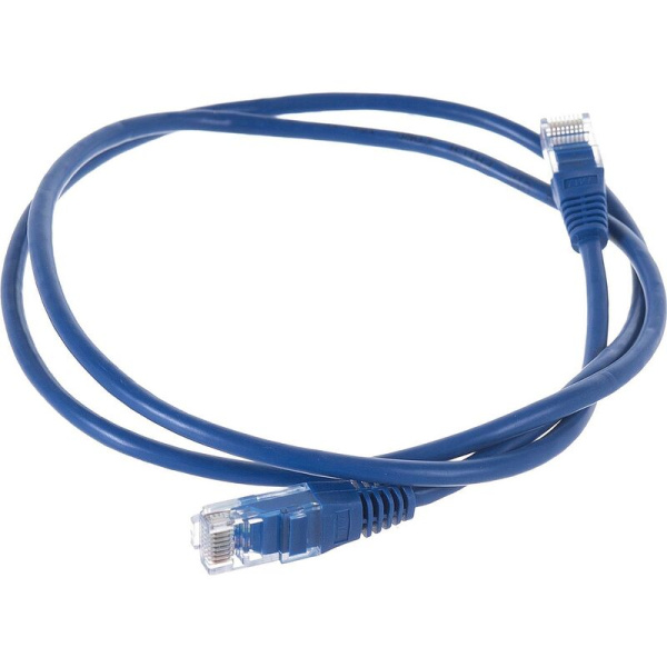 Патч-корд витая пара TWT TWT-45-45-1.0-BL cat 5e 1 м