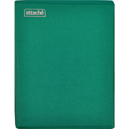 Бизнес-тетрадь Attache А5 160 листов зеленая в клетку на кольцах  (165х215 мм) Бизнес-тетрадь Attache А5 160 листов зеленая в клетку на кольцах  (165х215 мм)