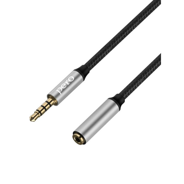 Кабель Pero mini jack 3.5 mm - mini jack 3.5 mm (4603768351030)