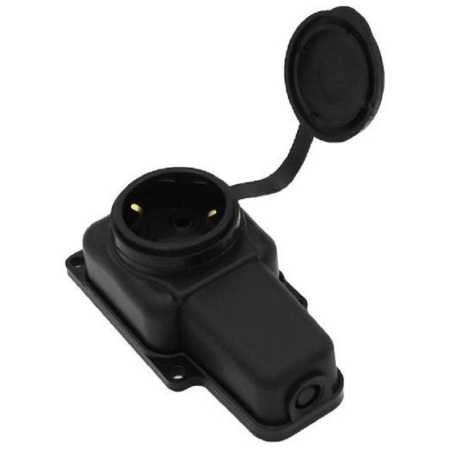 Розетка переносная одноместная РП 16-131 IP44 230 В 16 А с заземлением влагозащищенная