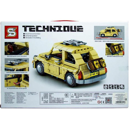 Конструктор робототехнический SY Block 8100 Ретро машина от 6 лет  (80002245)