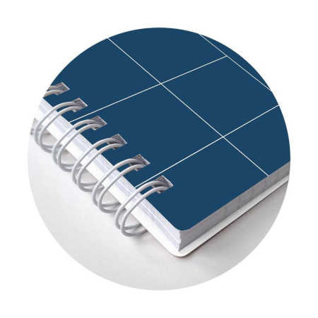 Блокнот Attache Comfort А4 96 листов синий в клетку на спирали (202х282  мм) Блокнот Attache Comfort А4 96 листов синий в клетку на спирали (202х282  мм)