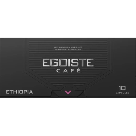 Кофе в капсулах для кофемашин Egoiste Ethiopia (10 штук в упаковке)