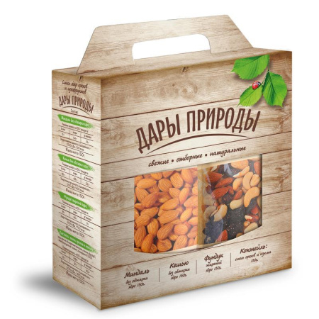 Смесь орехов и сухофруктов Дары природы 600 г