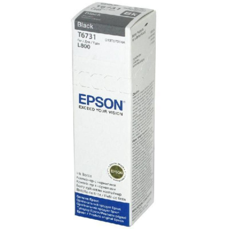 Картридж Epson T6731 C13T67314A черный