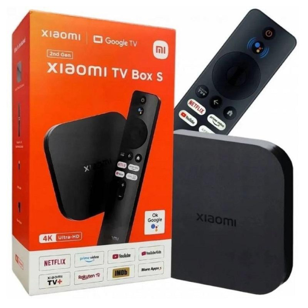 Медиаплеер Xiaomi TV Box S RU (PFJ4167RU)