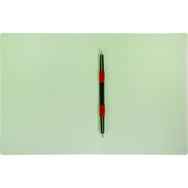 Скоросшиватель пластиковый Attache Neon А4 салатовый до 120 листов   (толщина обложки 0.5 мм)