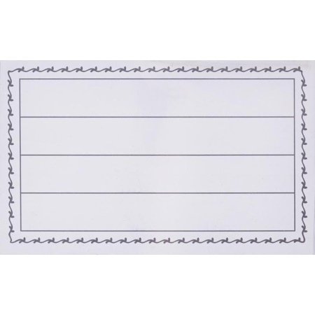 Бейджик с металлическим зажимом и булавкой, для карточек 90х55 мм., Attache (50 штук в упаковке)