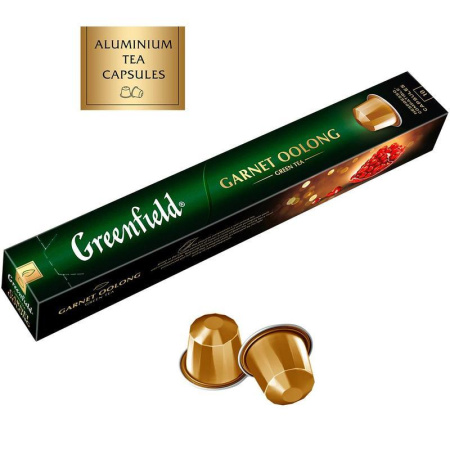 Капсулы для кофемашин Greenfield Garnet Oolong (10 штук в упаковке)