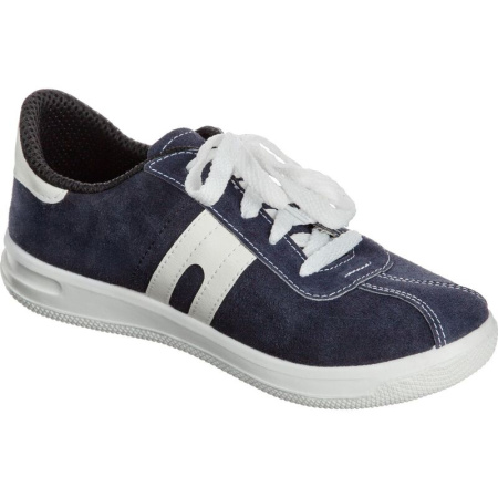 Кроссовки рабочие ПУ из кожевенного велюра синие размер 38