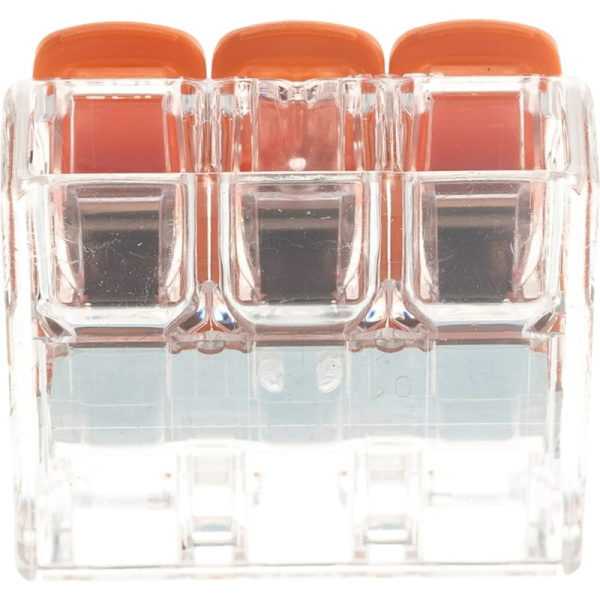 Клемма Wago 221-613 3-проводная с рычагом