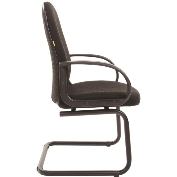 Конференц-кресло Chairman 279V черное (ткань, металл черный)